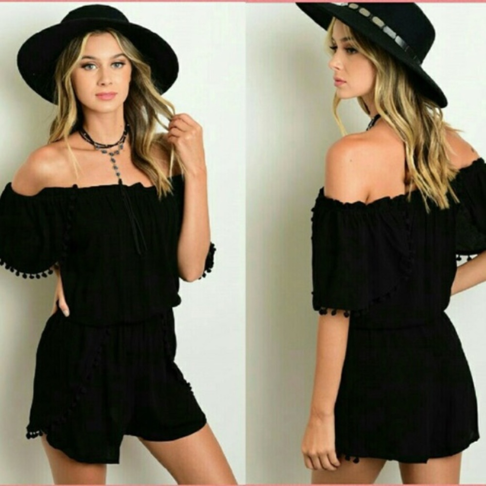 Off the Shoulder Romper